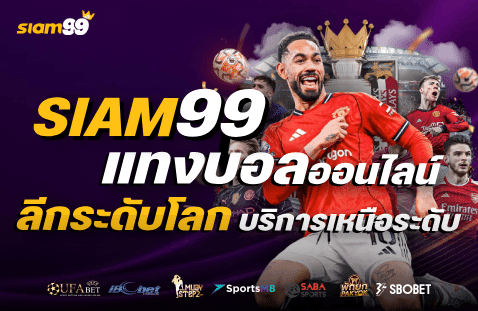 แทงบอลออนไลน์ พบลีกระดับโลก บริการเหนือระดับ